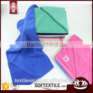 wholesale high quality super absorbent OEM embroidery logo towel gym
