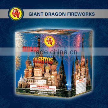 2016 Chinese Liuyang Fireworks happy boom fireworks For Sale SUPER EUROPA 16SHOTS