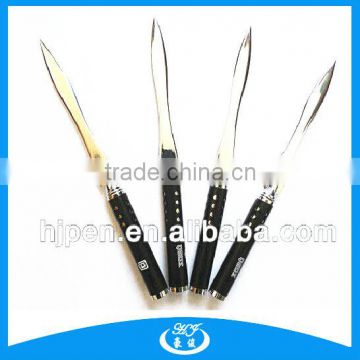 OEM Customized Logo Heavy Metal Letter Opener With Knife