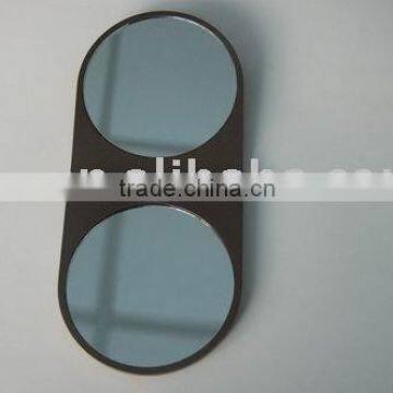 two sides plastic pocket mirror