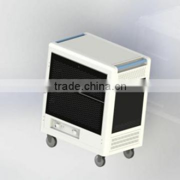 Charging carts/trolleys/cabinets with Castors