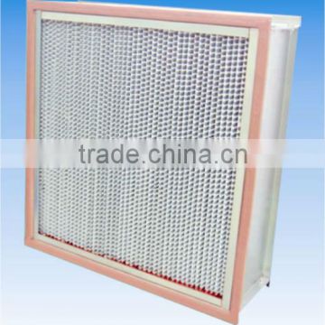 High temperature Deep Pleated HEPA Filter For Food industry