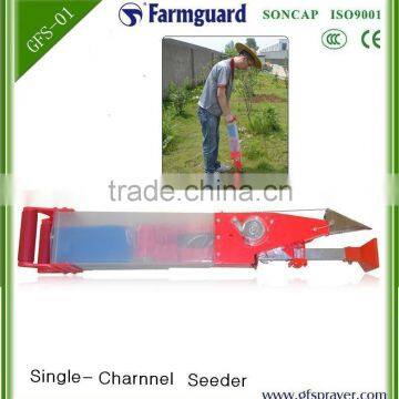 single pump manual operated seed planter machine