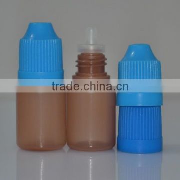 Packaging plastic/amber white perfume oil bottle/5ml amber plastic bottle