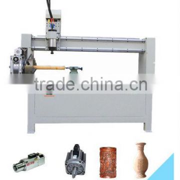 Hongda Boke Cylinder Craft Wood cnc router Engraver Machine HD-1200Y