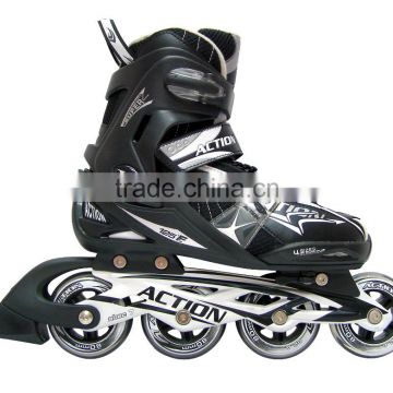 ACTION brand Skate Roller Shoes ABEC-7 Bearing Skates Aluminum Trucks Skates Inline Skate Shoes