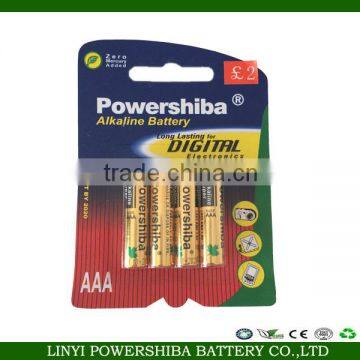 aaa lr03 am4 alkaline battery support OEM