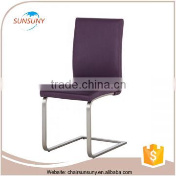 Fancy design high quality wholesale chromed dining chair