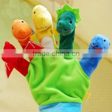 animal finger puppet,Plush Hand Finger Puppet,Plush Animal Puppet