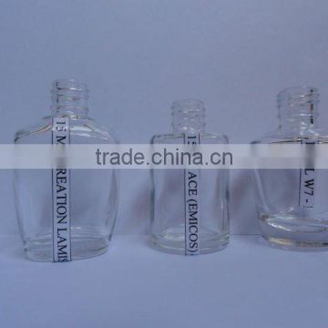 Round/Cylindrical Nail Polish Glass Bottle