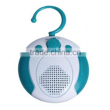 Waterproof shower radio