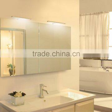 Engineering project high quality LED lighted mirror cabinet for hotel bathroom