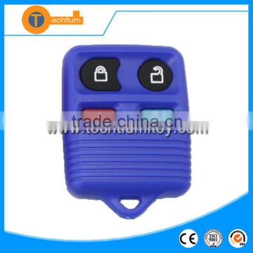 purple 4 button car remote key shell without blade no logo with abs material for ford fiesta escort mustang