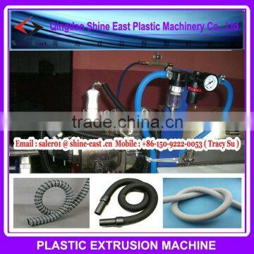 PVC PU TPU steel enhance spiral pipe extrusion machine