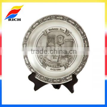 High quality collectible scenery plates commemorative items for souvenir
