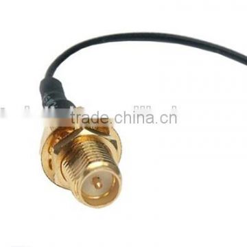 High Temperature Resistance Low Loss SMA BNC N MMCX TNC Cable Assembly with RG58 RG178