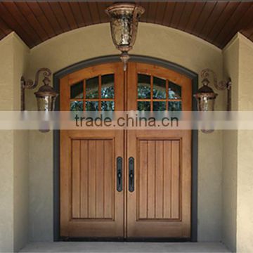 arched french double door design with competitive price