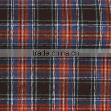 James 100% Cotton Herringbone Shirting Fabric, Flannel/One-side Brushing Check Fabric