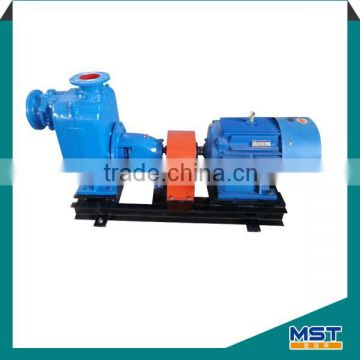 Electric motor self-priming irrigation water pump