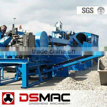 Mobile Construction Waste Crusher With Perfect Performance From Top 10 China Brand manufacture