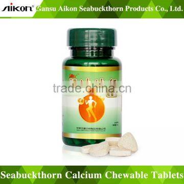 Nutritional nerve improve sleep quality Hippophae rhamnoides Calcium Chewable Tablets