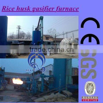 plastic gasifier furnace for hot water boiler, thermal oil heator