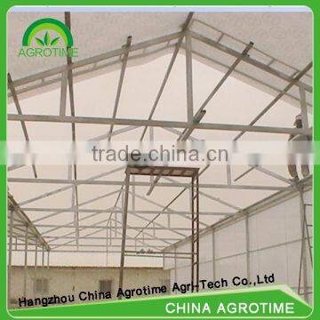 agricultural greenhouse with shading system from big greenhouse manufacturer in China