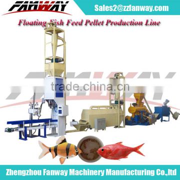 Different Capacity Fish Feed Pellet Plant, Fish Food Production Making Line