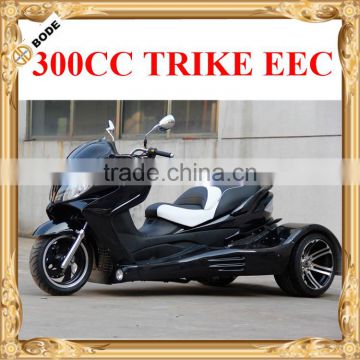 Gas 3 Wheel Motorcycle Trike Scooter with CVT Clutch Automatic Gears