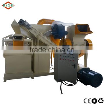 Used Scrap Cable Wire Grinding Separating Recycling Machine/Waste Cable Copper Powder Machine