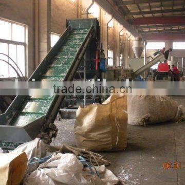 Hard plastic recycling line