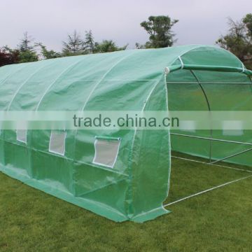 OUTSUNNY 6m (L) X 3m (W) X 2m (H) Polytunnel Greenhouse Pollytunnel Poly Polly Tunnel Fully Galvanised Anti Rust Steel Frame