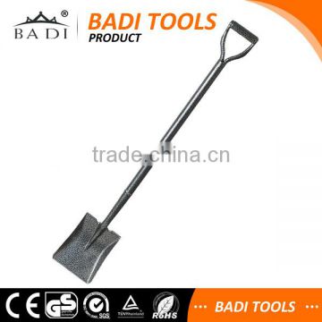 38 Inch Steel D-handle Square Garden Spade shovel