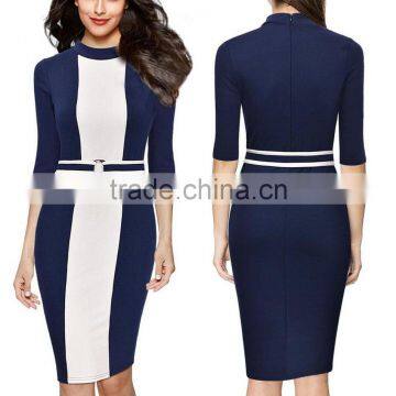 PLUS SIZE Women's Bodycon Party Pencil Stretch Slim Casual Formal Cocktail Dress