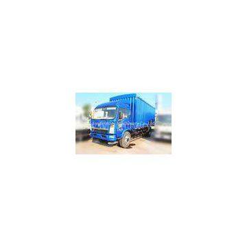 Blue 120hp 4X2 Light Duty Commercial Trucks , Four Cylinder Transport Truck