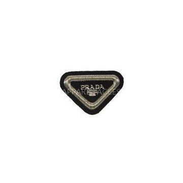 Triangle Bullion Wire Blazer Badges Sew On Embroidered Military Patches