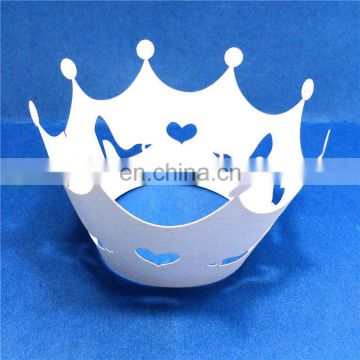 Fashion High heels design Laser Cut cupcake wrappers birthday wedding party cake decoration favors supplies