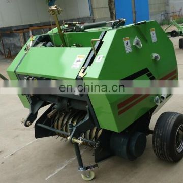 CE approved hot sale Mini small round  tractor mounted  pto driven hay baler 870