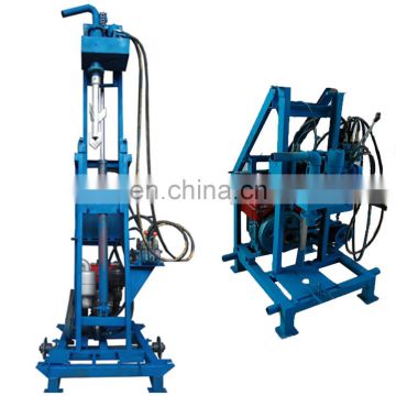 HY-280 diesel engine power borehole drilling machine with trailer chassis
