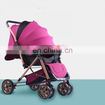 Wholesale baby stroller toddler pram reversible infant pushchair