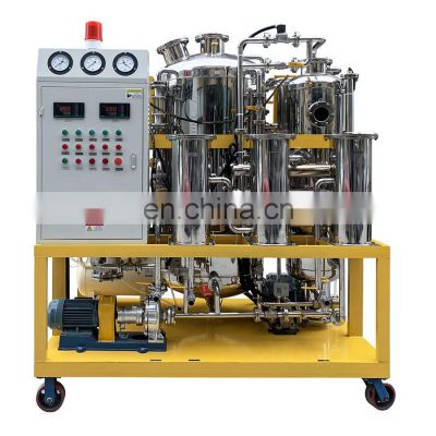 Food Industrial Edible Oil Vacuum Purifier 1TPD Palm Oil Filter Plant