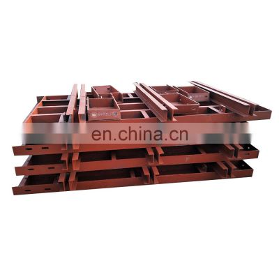 steel structure building metal building astm a36 ss400 black carbon steel fabrication parts price