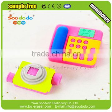 Mini Phone and Camera Shaped Puzzle Eraser Seller