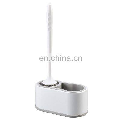 wholesale 2 in 1 toilet brush holder plastic toilet bowl brush cleaner manufacture of stainless steel toilet brush holder