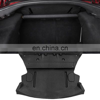 Factory Customized Fitment Interior Accessories Decorative Rear Trunk Sound Insulation Cotton For Tesla Model 3 2017-2019
