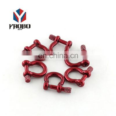 Metal Colorful Shackle Stainless Steel Anchor D Shackle