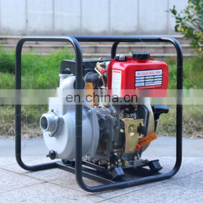 Bison China 2 Inch Diesel Engine Twin Impeller High Pressure Water Pump