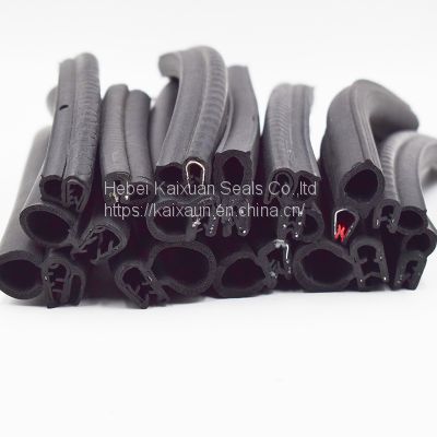 Pinchweld Side Seal Strip with Sponge Bulb Rubber edge protection rubber seal strip
