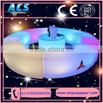 2015 ACS RGB LED furniture with new material LED table