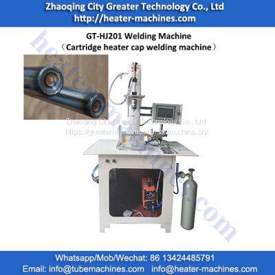 GT-HJ201 vertical welding machine cartridge heater cap welding machine